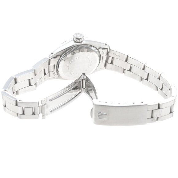 ROLEX Oyster perpetual 6700 cal.2030 Silver Dial Automatic Ladies Watch_879716 - Picture 3 of 8